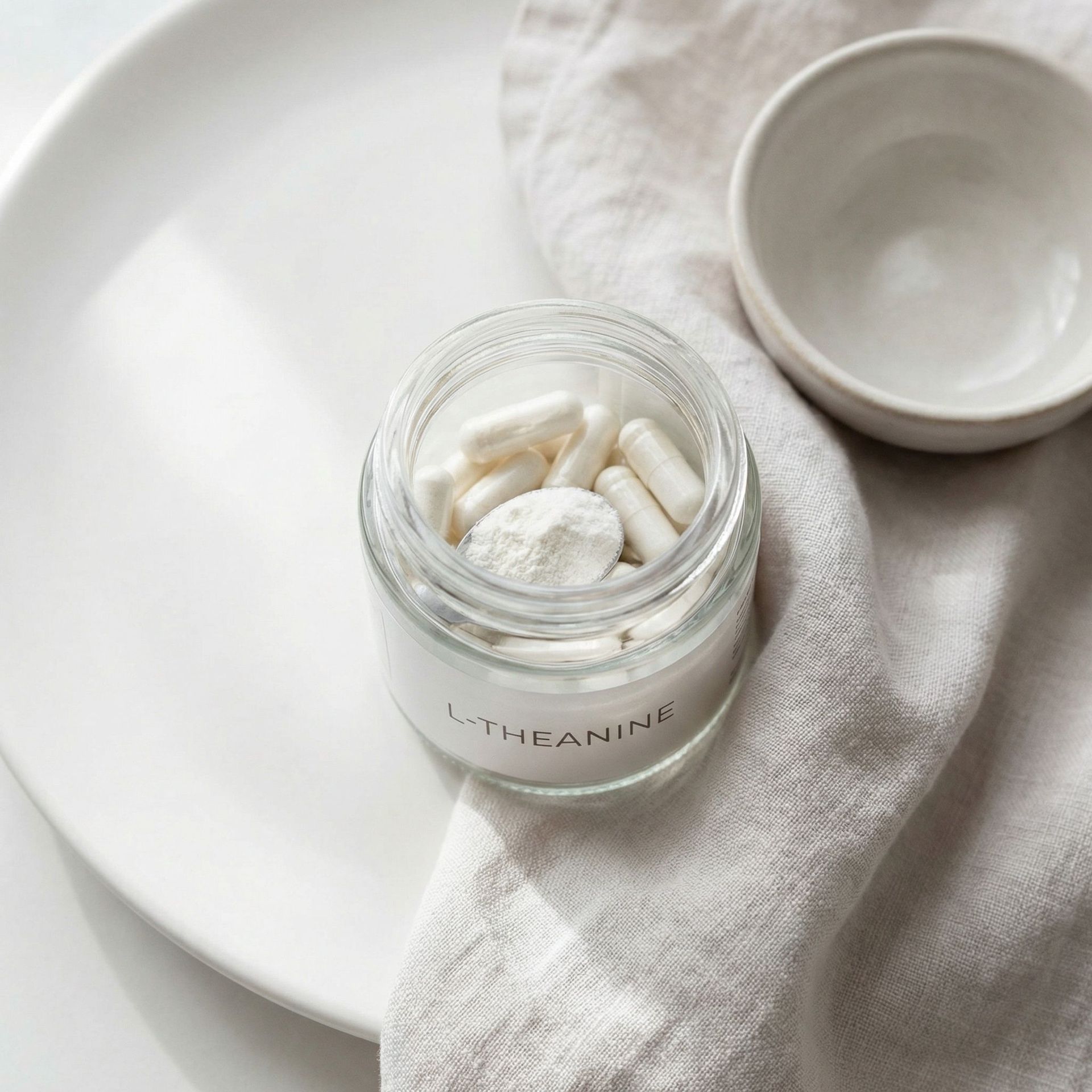 Unbranded presentation of L-Theanine