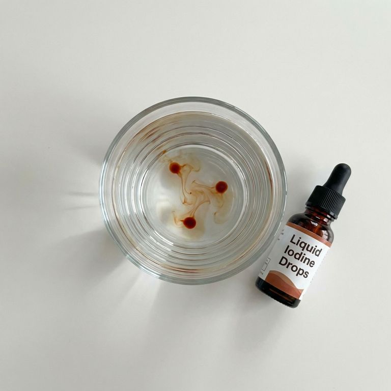 Unbranded presentation of Liquid Iodine Drops