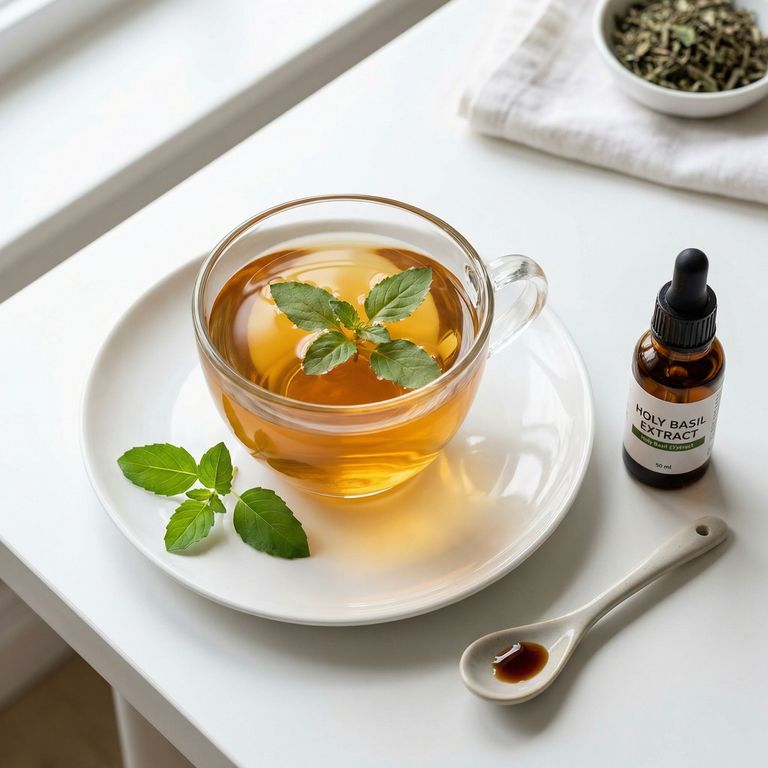 Unbranded presentation of Holy Basil (Tulsi) Extract
