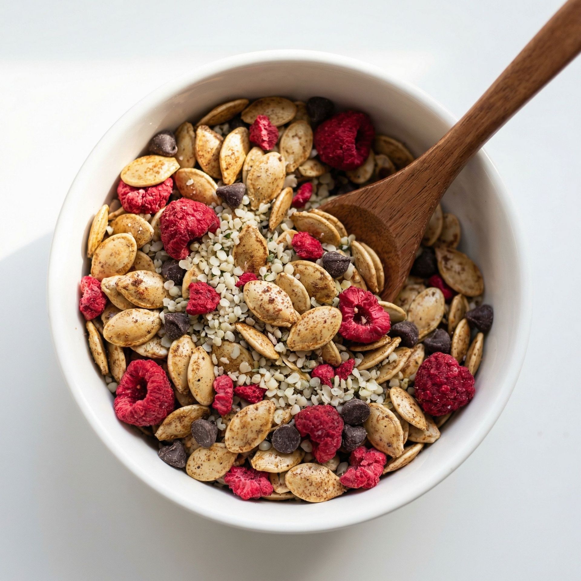 Mood-Boosting Seed And Berry Crunch, prepared as a finished Lila recipe