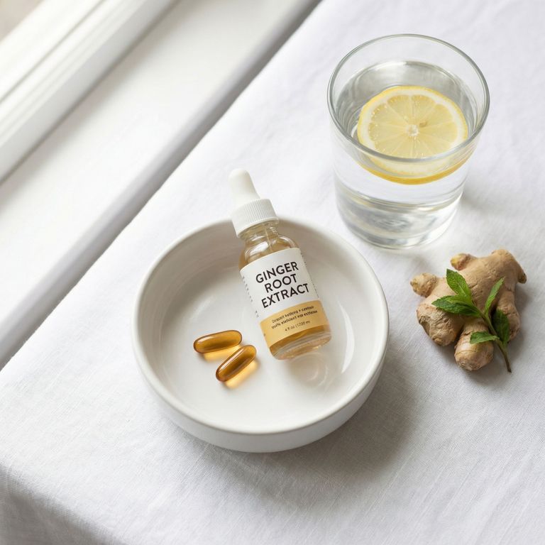 Unbranded presentation of Ginger Root Extract
