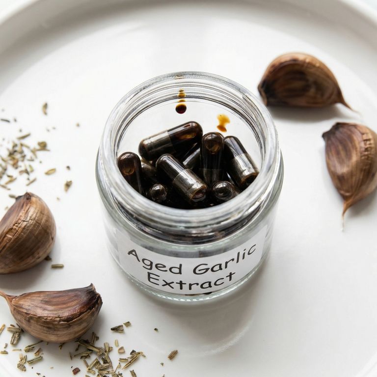 Unbranded presentation of Aged Garlic Extract