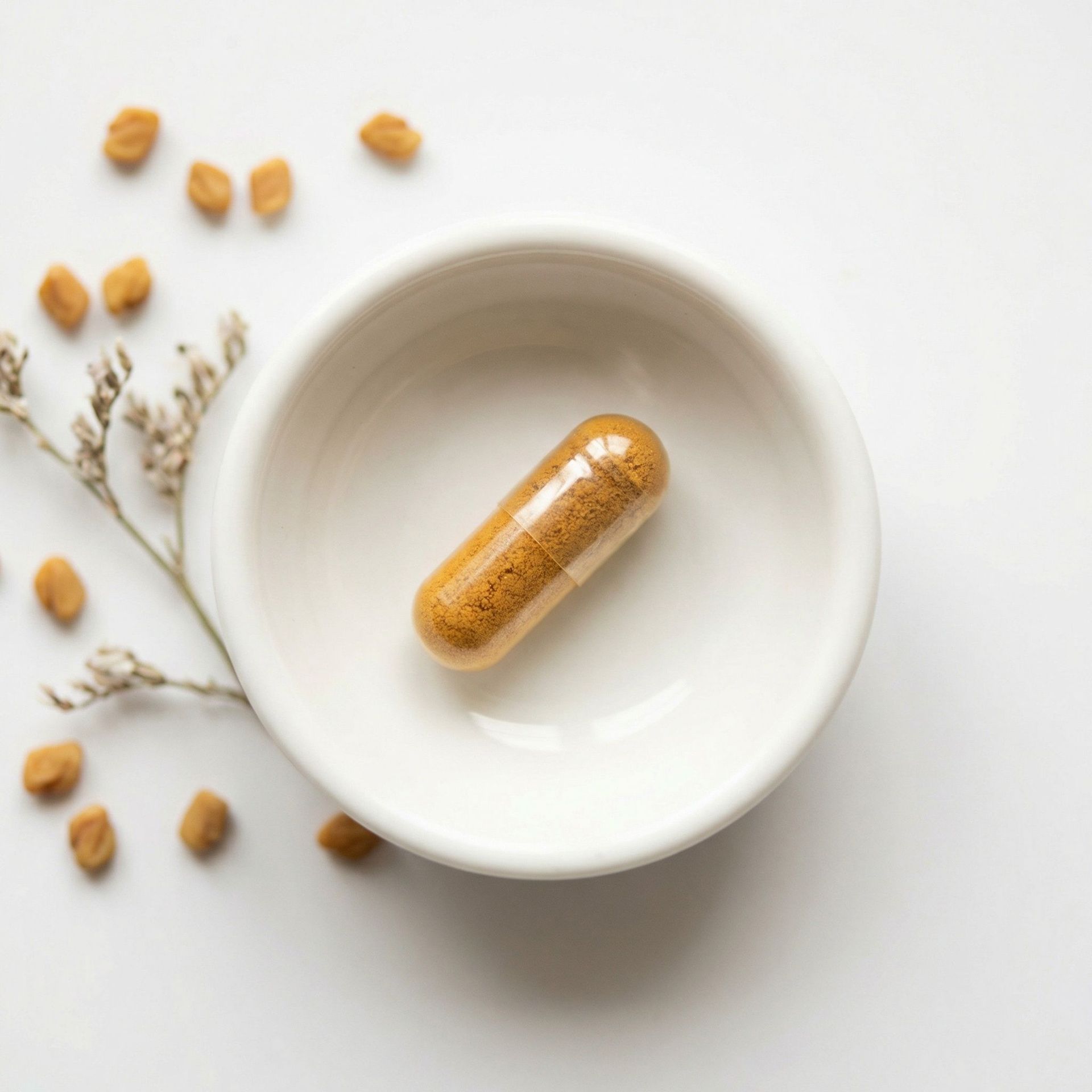 Unbranded presentation of Fenugreek Seed Extract