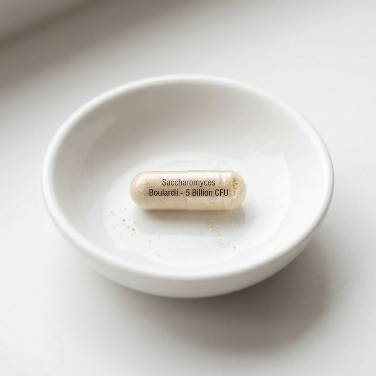 Unbranded presentation of Saccharomyces Boulardii
