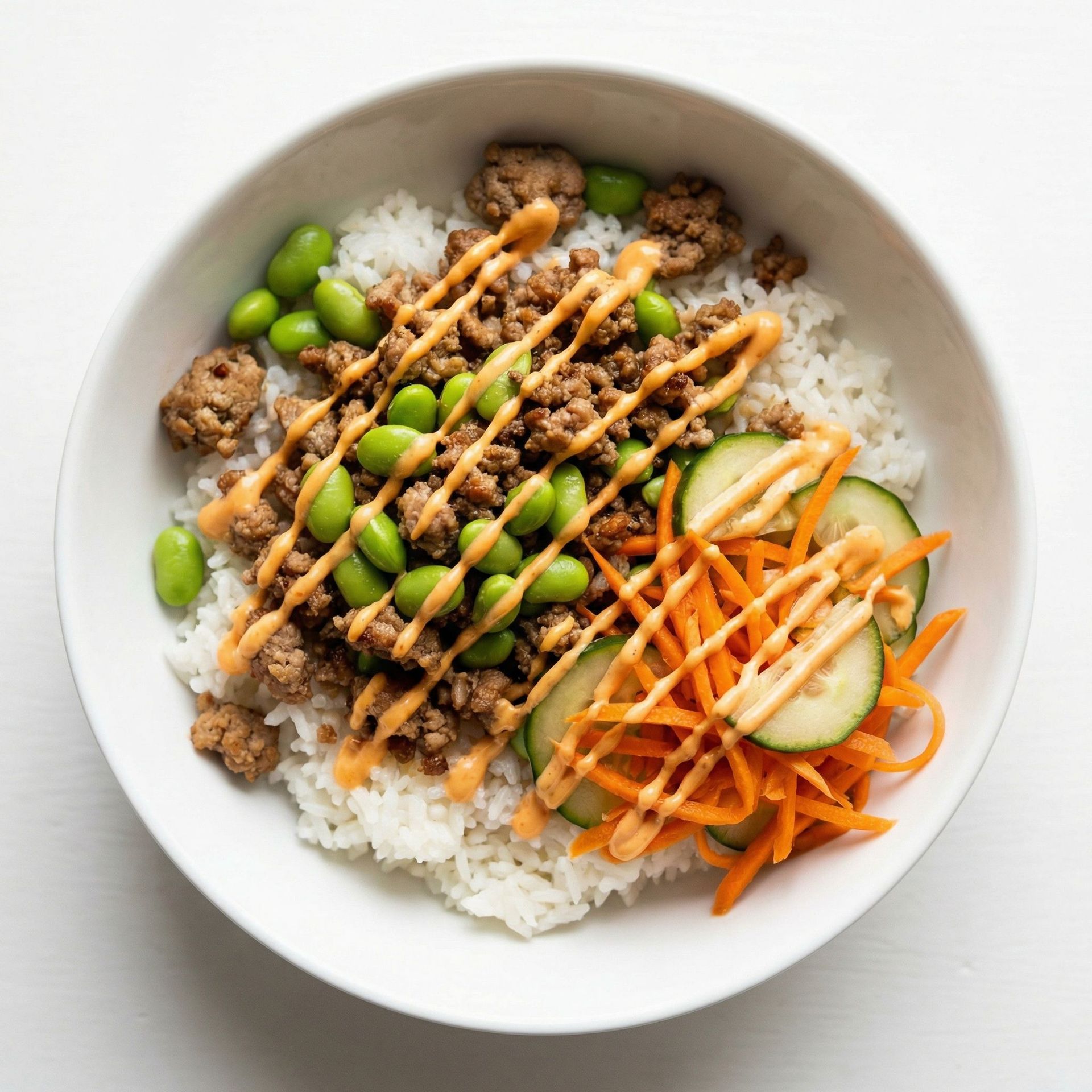 Deconstructed Pork Banh Mi Bowl, prepared as a finished Lila recipe